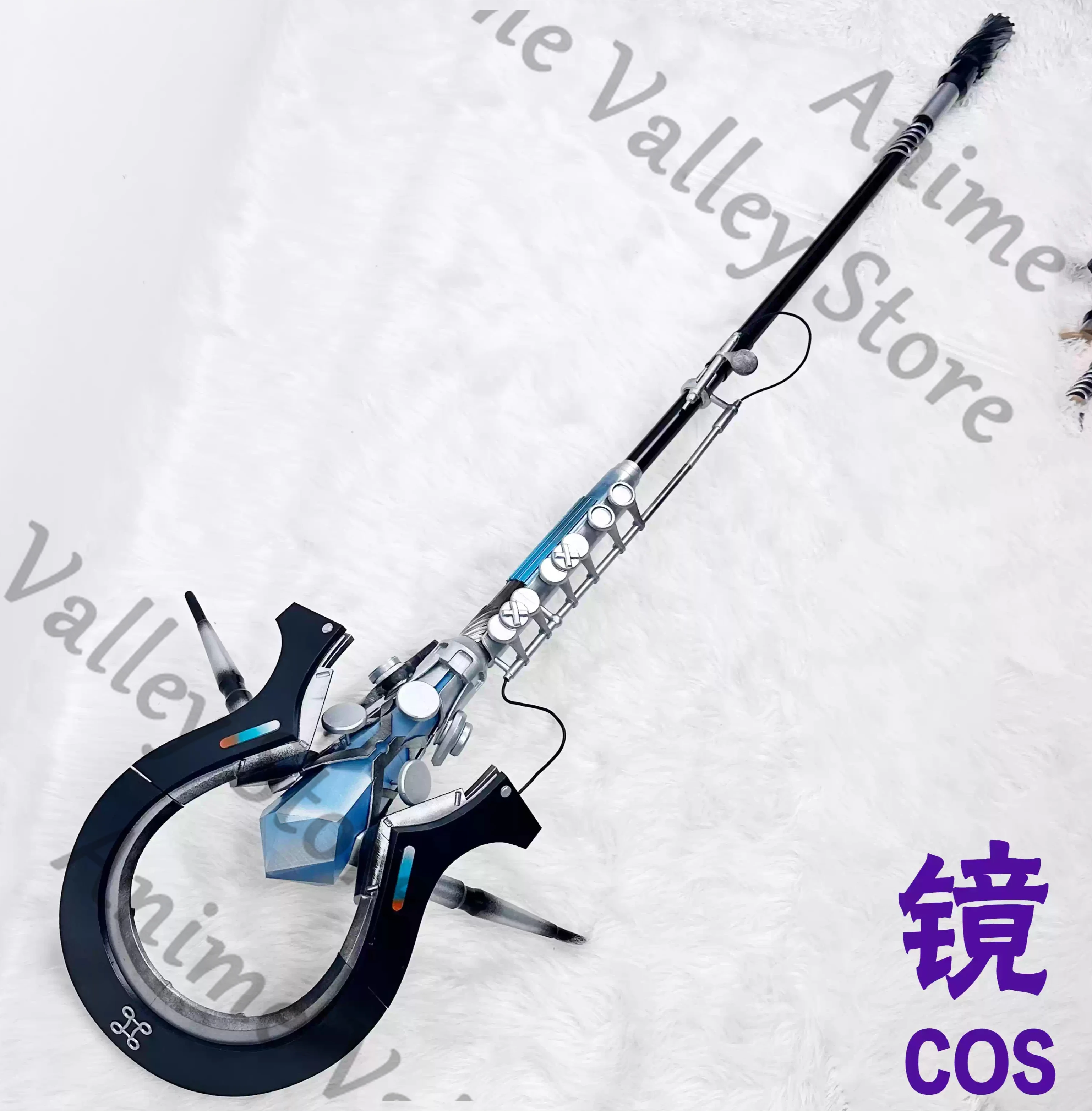 

Anime Arknights: Endfield Elsie Lovelock Cosplay Wand Prop Cartoon Staves Magic Stave Weaponry Equipment Detachable Props