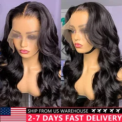 360 Lace Wig 32Inch Body Wave Lace Front Wig 13x4 13x6 Human Hair Wigs For Women Brazilian Hair Pre Plucked 4x4 Lace Closure Wig