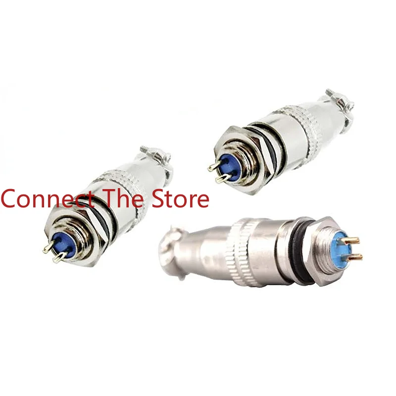 2PCS XS10-2 (2-5P) Aviation Plug Push-pull  Connector Medical   M10-2 