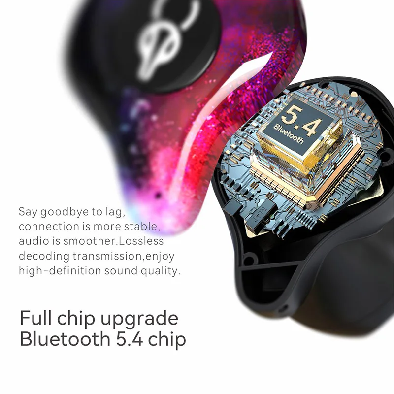 Sabbat X12 Pro 진정한 무선 블루투스 이어폰 스포츠 음악 스테레오 사운드 트랙 휴대용 충전 케이스는 통화 마이크를 지원합니다