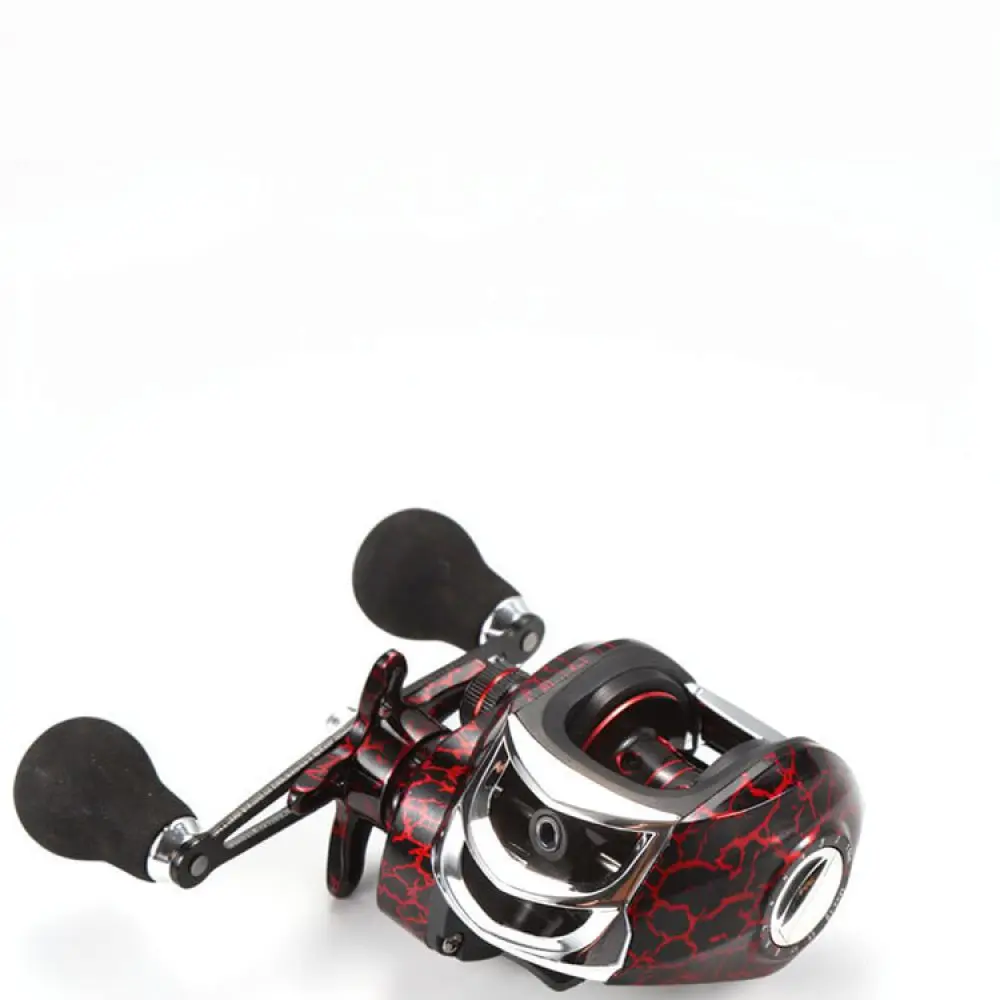 For Kunuo LWH Professional Baitcasting Fishing Reel Metallic Magnetic Brake System Smooth Long Casting Durable Equipment