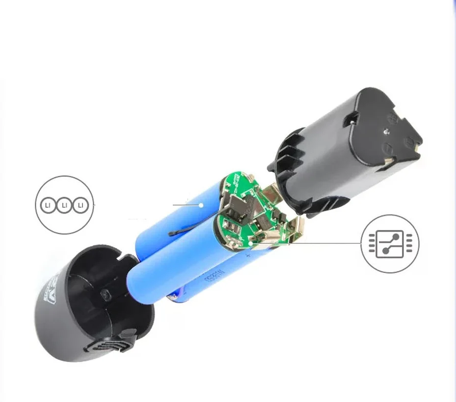 18650 battery pack 12V 6000mah Rechargeable Li-ion Battery For Power Tools Electric Screwdriver Electric drill 12V battery Part