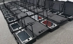 Cuadricóptero con Control remoto, Dron con enlace de vídeo y transmisión de datos, estación de tierra portátil FPV, compatible con Android para Drones UAV RC