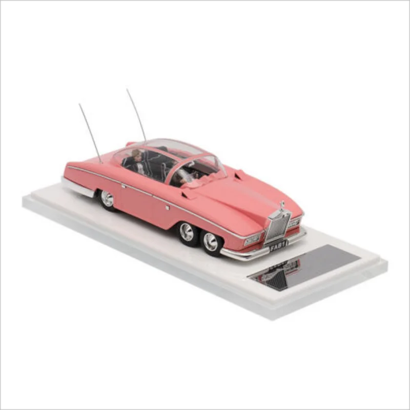 Car  1/43  ROLLS ROYCE FAB1 LADY PENELOPE’S THUNDERBIRDS  Resin Car Model Collectible Toy Gift Souvenir Display Ornaments