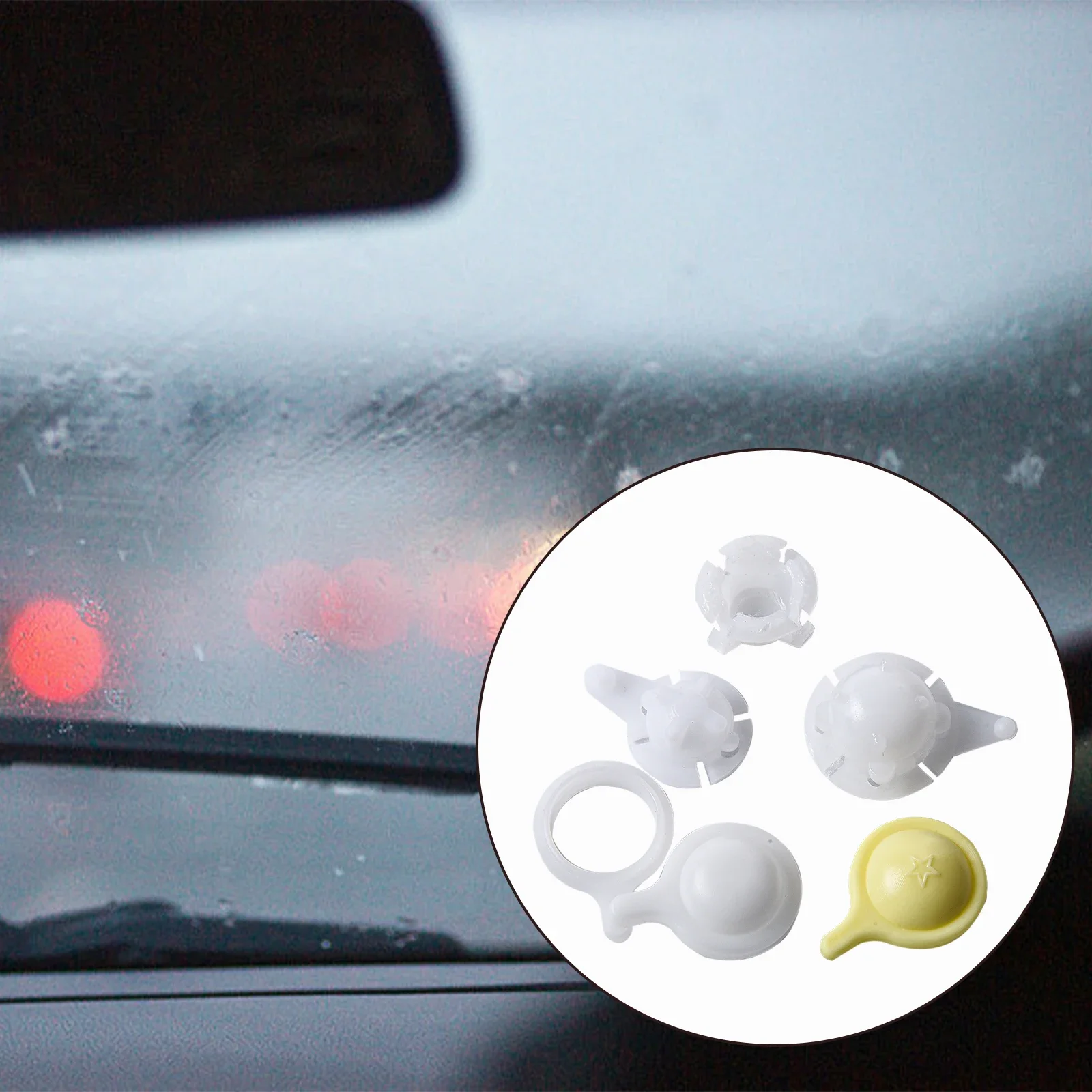 Car Windshield Wiper Linkage Bushing Kit New General Purpose Car Facial Accessories Plastic Windscreen Wiper Parts