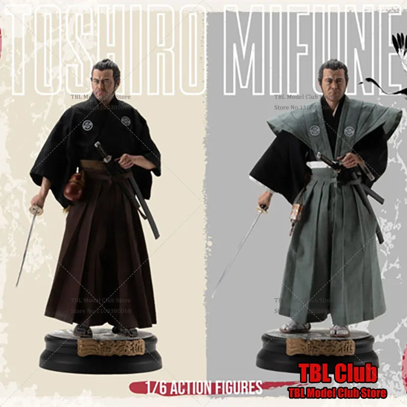 In Stock Infinite Statue X Kaustic Plastik 1/6 Japanese Samurai Toshiro Mifune Samurai Ronin 12