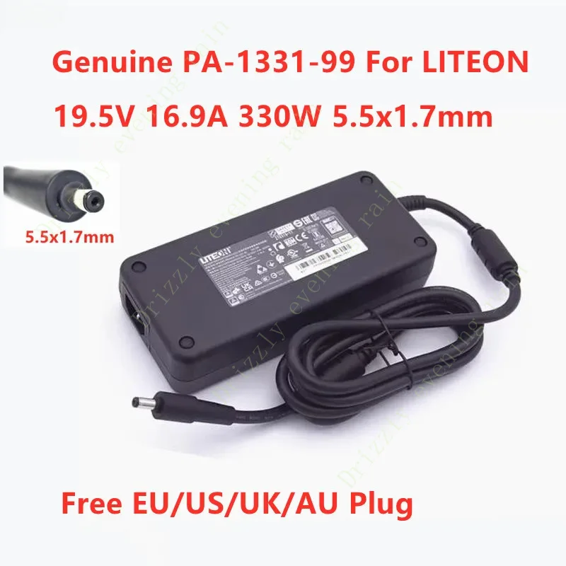 Genuine for LiteOn PA-1331-99 19.5v 16.9a 330W 5.5x1.7mm AC adapter for Acer 330.0W Predator laptop power supply charger