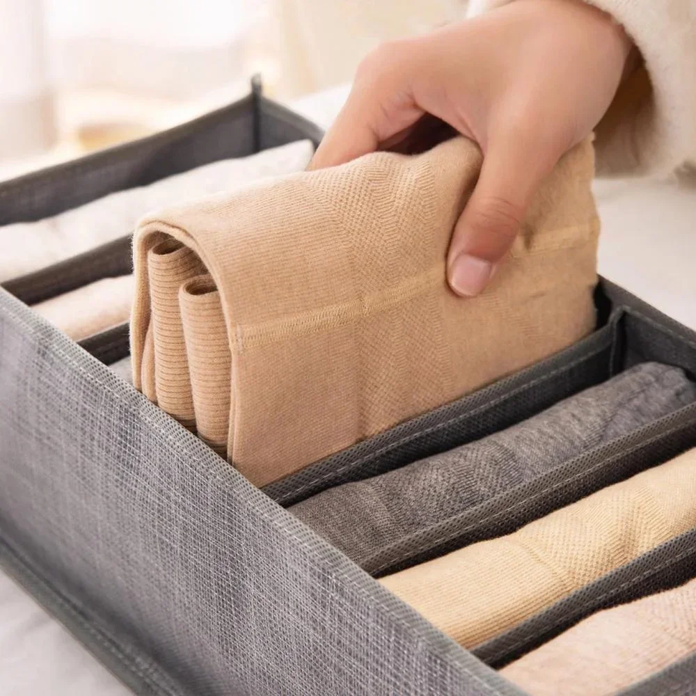 Organizadores plegables de almacenamiento con cajas divisorias - imagen 2