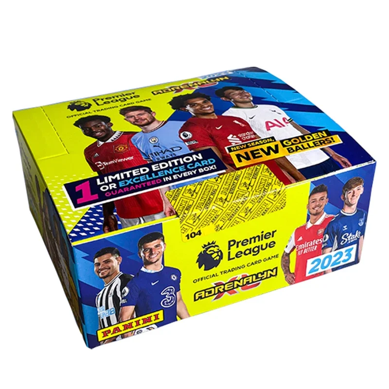 Panini-Cartas de la Premier League 22/23 auténticas de la estrella del fútbol, colección oficial de estrellas de adralyn XL, tarjetas limitadas,