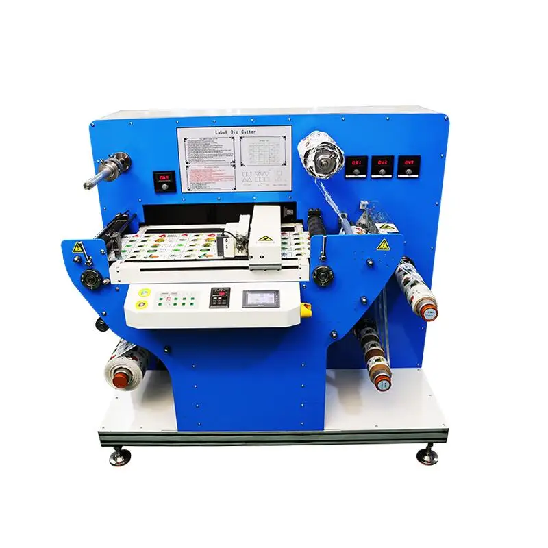 Best Price Automatic Advertising Label Die Cutting Machine Laminating and Slitting Machine for Sale