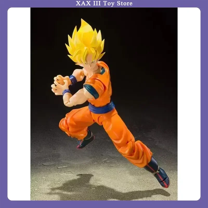 SHFiguarts Super Saiyan Full Power Son Goku Dragon Boll Z Disponibile Anime Action Collection Figure Modello Giocattoli Ragazzo Regalo