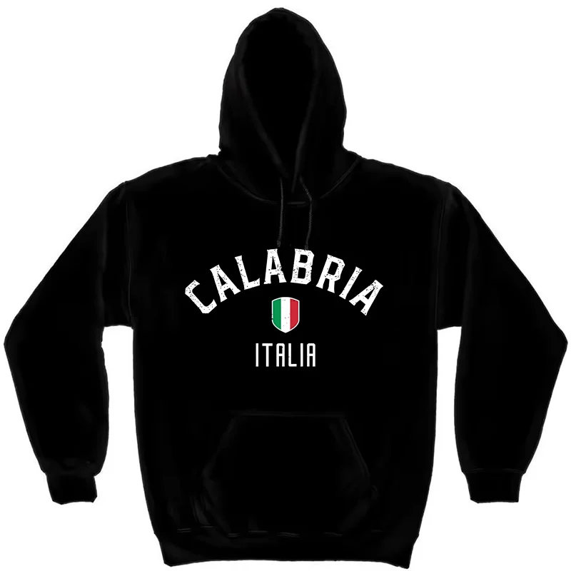 

Толстовка Calabria Calabria Italia Vacation Hoodies Мужская мода Сувенир Италия Итальянская толстовка
