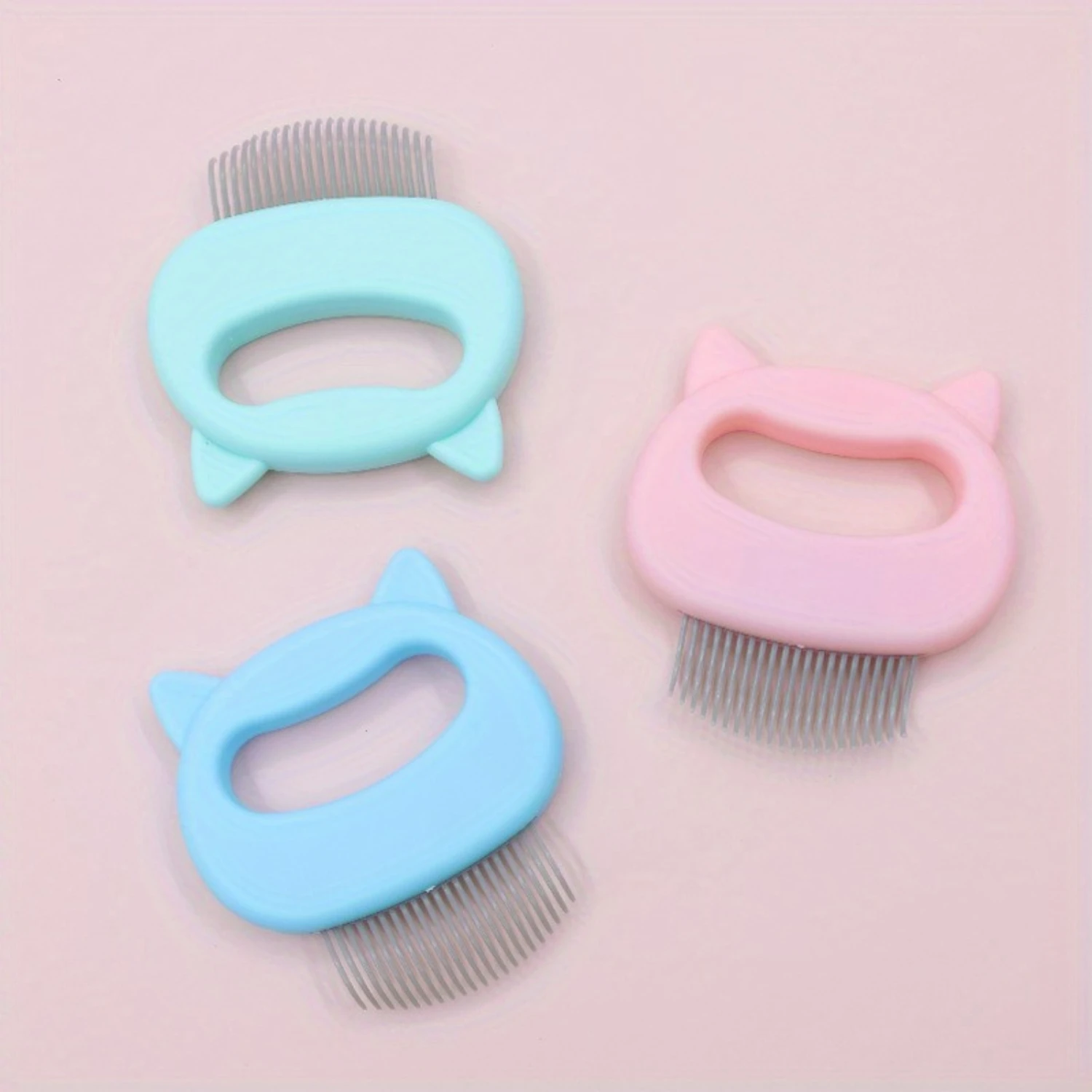 Cat Shell Grooming Comb Unique Design Massager Comb Pet Slicker Brush Suitable for Cat Dog Shedding Tools Pet shedding brush Dog