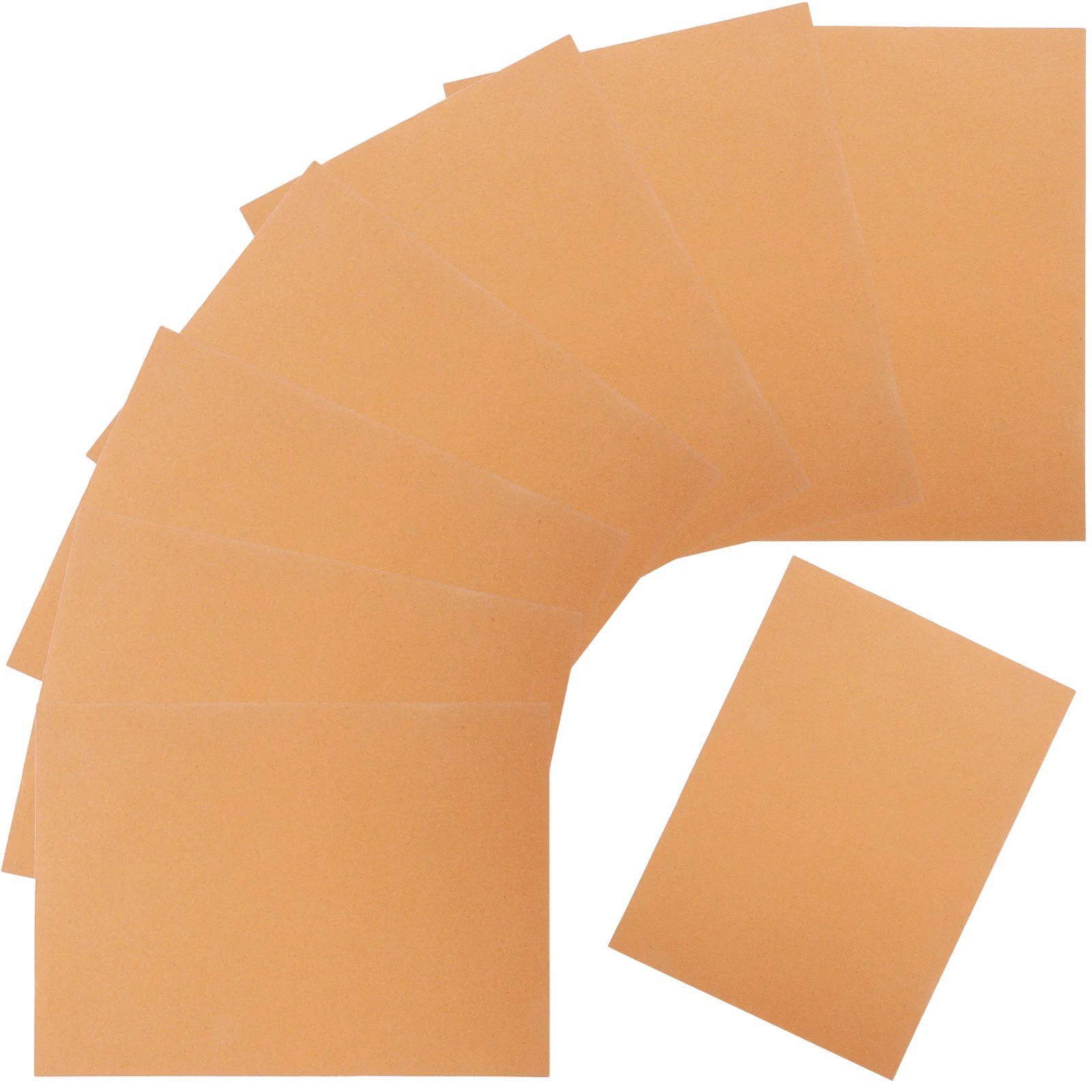 100 ورقة A4 ورق كرافت بطاقات بنية لمشاريع الحرف اليدوية ذاتية الصنع اوريغامي فن صنع مستلزمات الحرف اليدوية