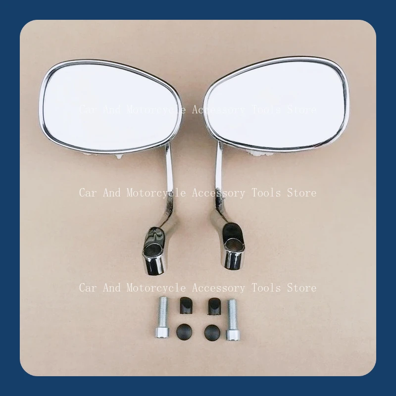 

Motorcycle Rear View Mirror Left Right Rearview Mirrors Apply To FB Mondial HPS 125 300 HPS125 HPS300