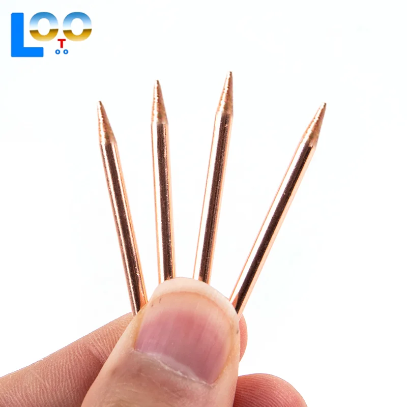 2 шт., 50 мм, 18650, литиевая батарея, электрод для точечной сварки, наконечник для высокодетальных проектов, 18650, игла для точечной сварки