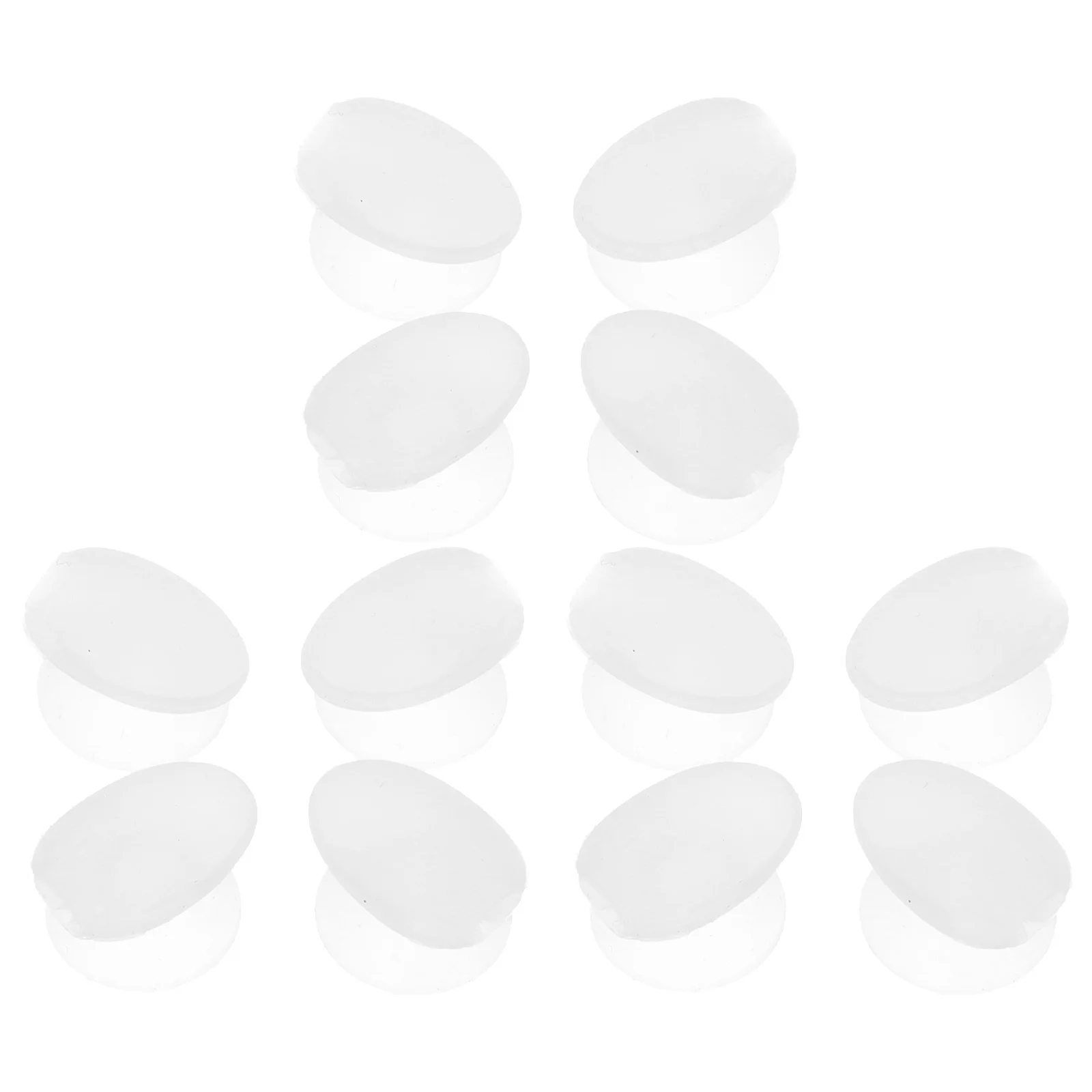 12개입 립 브러쉬 방진 커버 실리콘 메이크업 브러쉬 보호대 재사용 가능 여행 친화적 흡착 컵 디자인 홀더 중형용