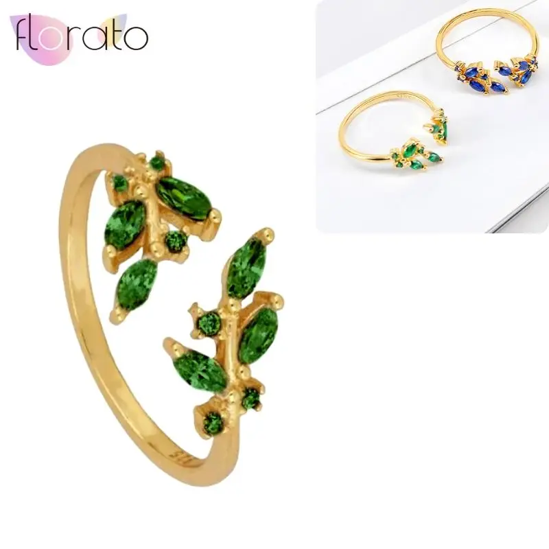 Women's 24K Gold Plated Adjustable Open Hug Ring