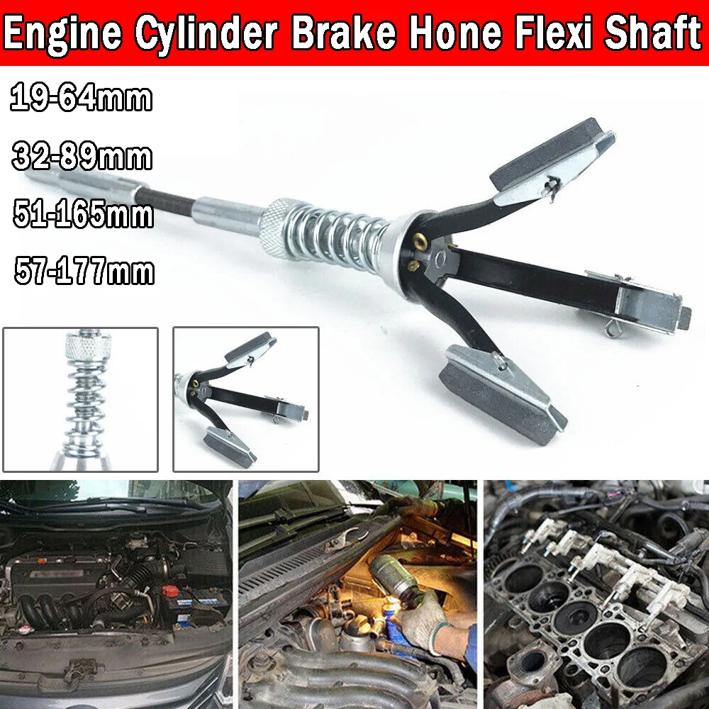 

1-4 Inch Car Engine Cylinder Brake Hone Flexi Shaft Bore Honing Garage Tool Auto Repair Parts For Improve Engine Performance