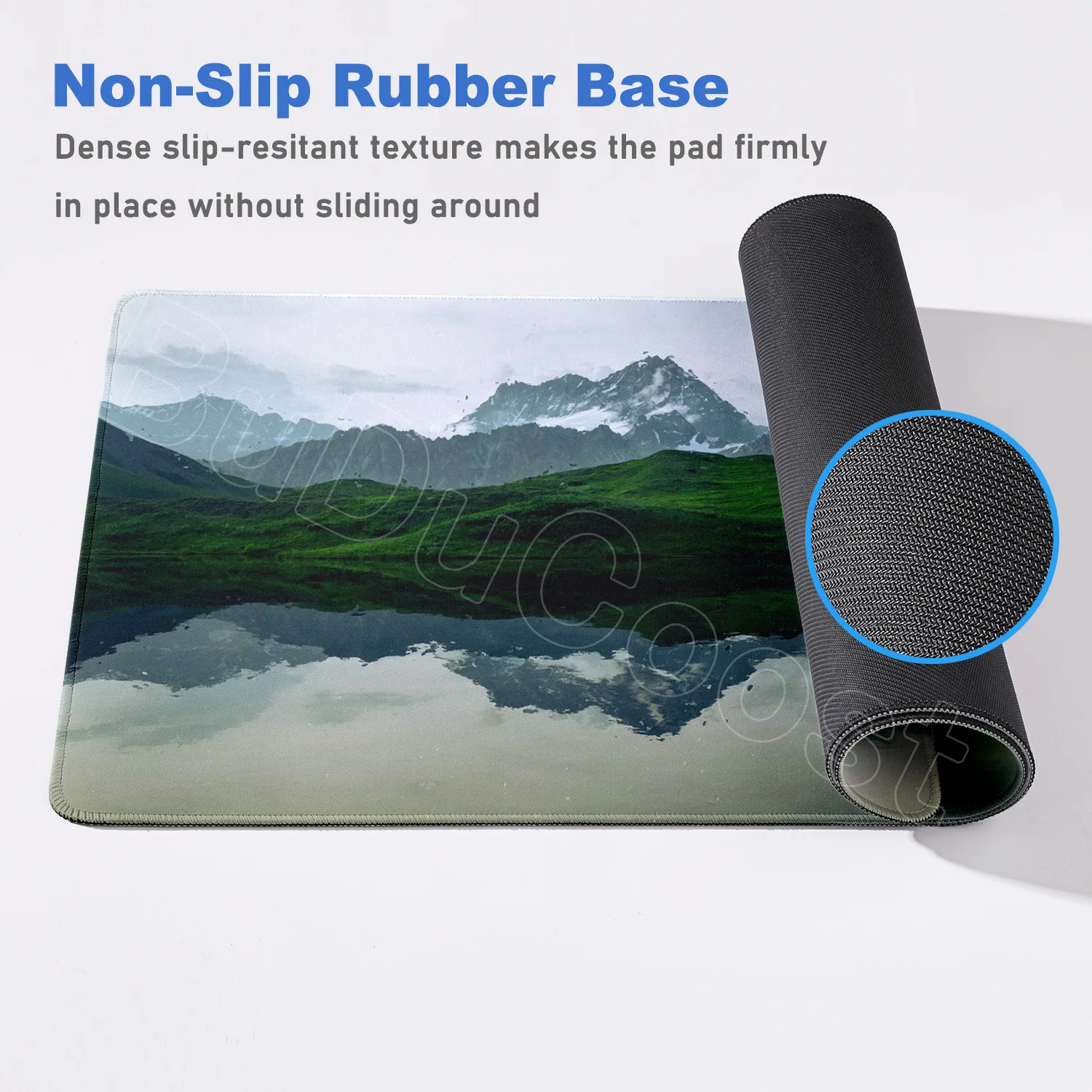 マウスパッド 大型 ゲーミング 自然風景 XXL マウスパッド コンピューター用 ラバーベース ホームオフィス マウスパッド デスクマット ゲーマー アクセサリー