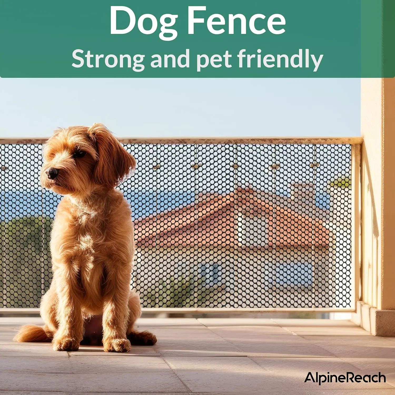 Plastic Wire Mesh Fence Roll 1.3ft x 30ft with Zip Ties for Poultry, Dogs, Rabbit Barrier & Gardening