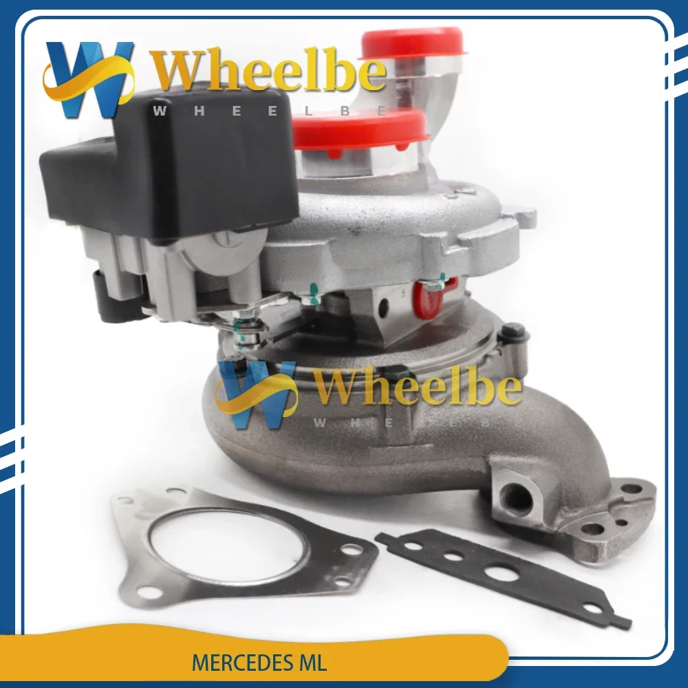 NEW Turbocharger For Mercedes ML 320 CDI W164 OM642 224 PS W Gasket Set 757608 A6420901490  6420901490