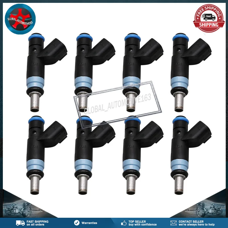 For CHRYSLER 300 DODGE CHALLENGER DODGE CHARGER DODGE DURANGO JEEP GRAND CHEROKEE 05038337AB 8PCS Fuel Injectors