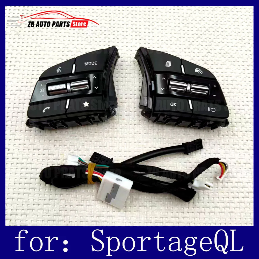 ForSportage steering wheel buttons, multimedia control buttons, cruise control buttons, complete set of accessories OEM96720-D90