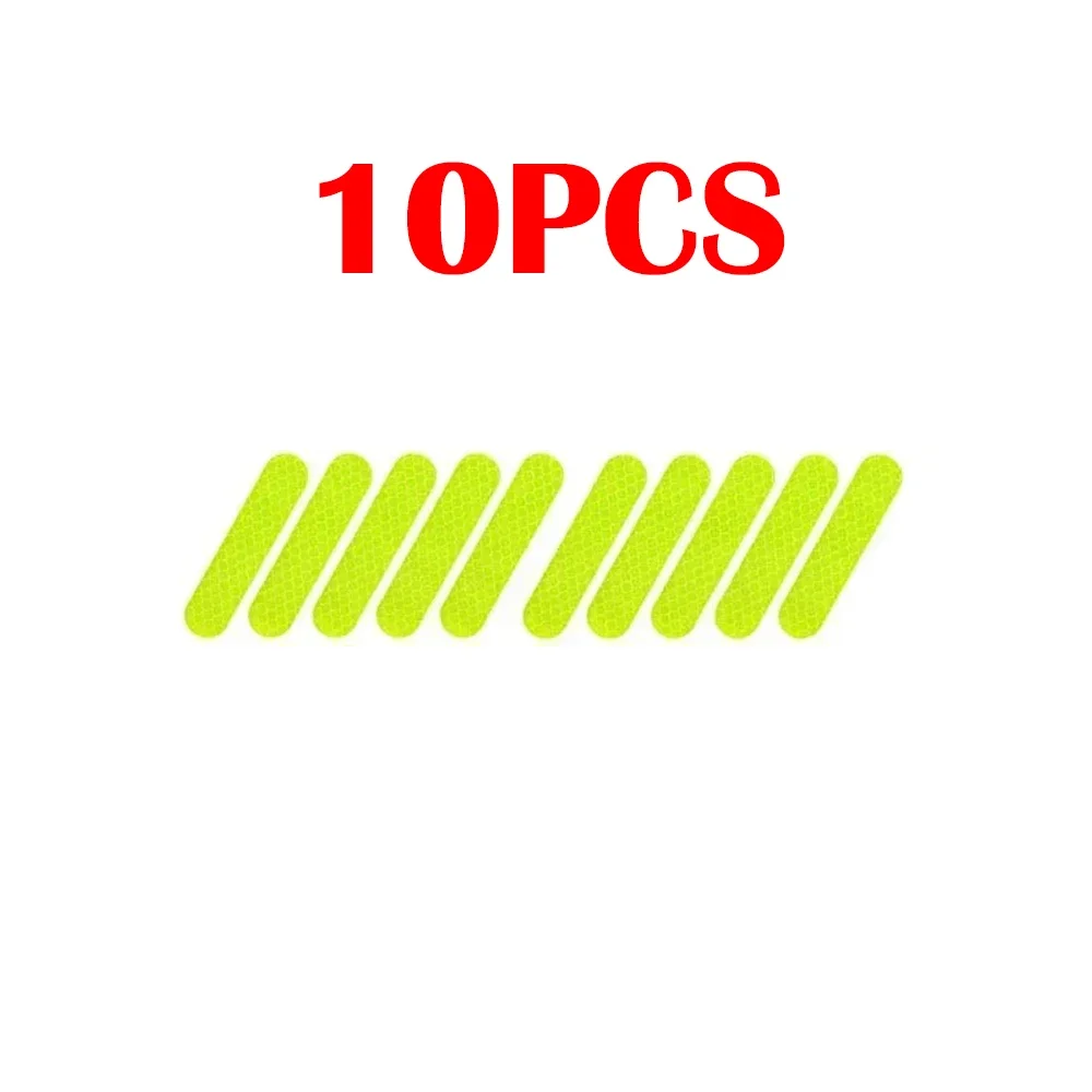 Motorcycl Helmet Safety Warning Reflective Stickers Strip Waterproof High Visibility Reflector Tape For Night Riding Walking Car