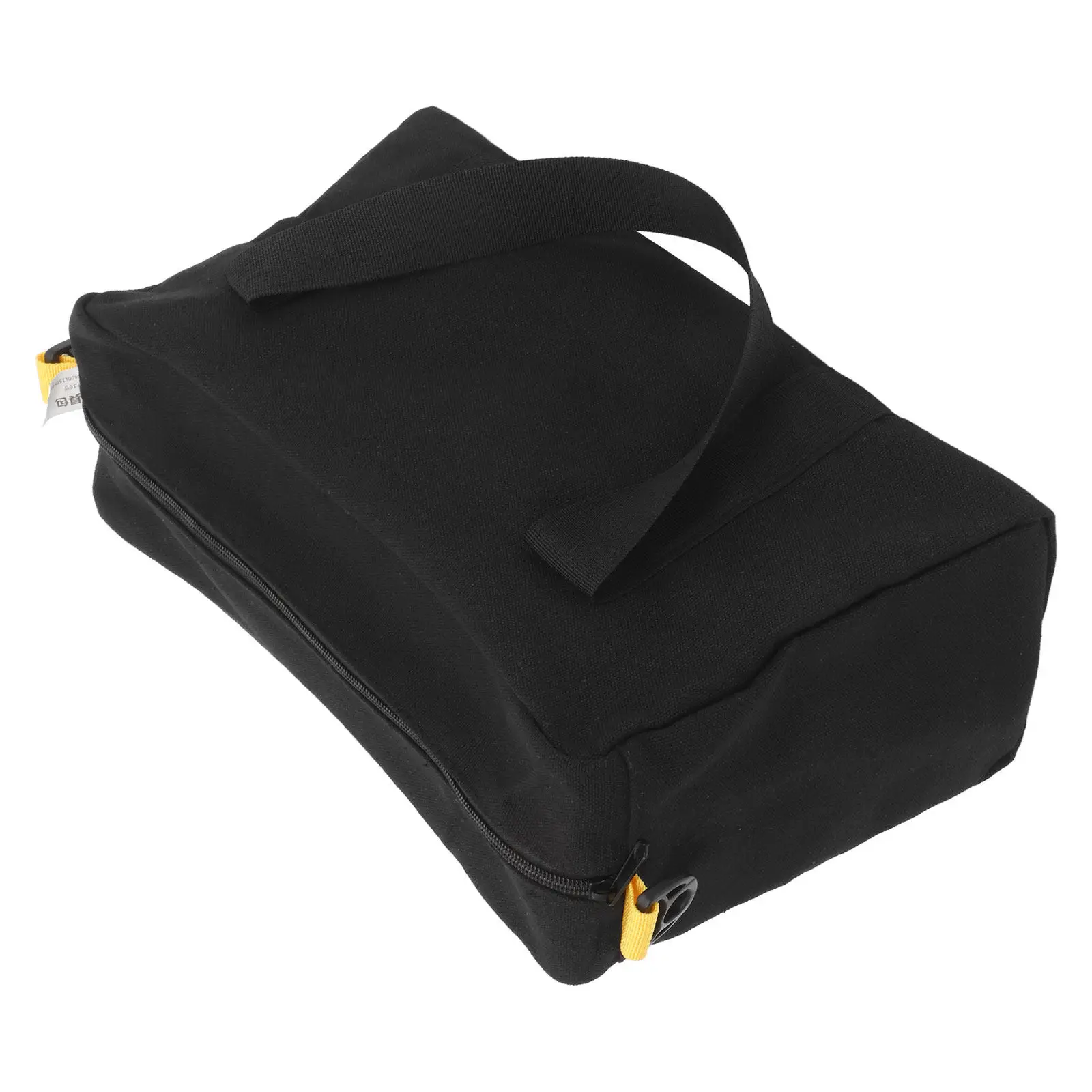 

Портативная прочная сумка для инструментов, большая вместительная холщовая многофункциональная сумка для инструментов, ящик для инструментов электрика, черный, прочный