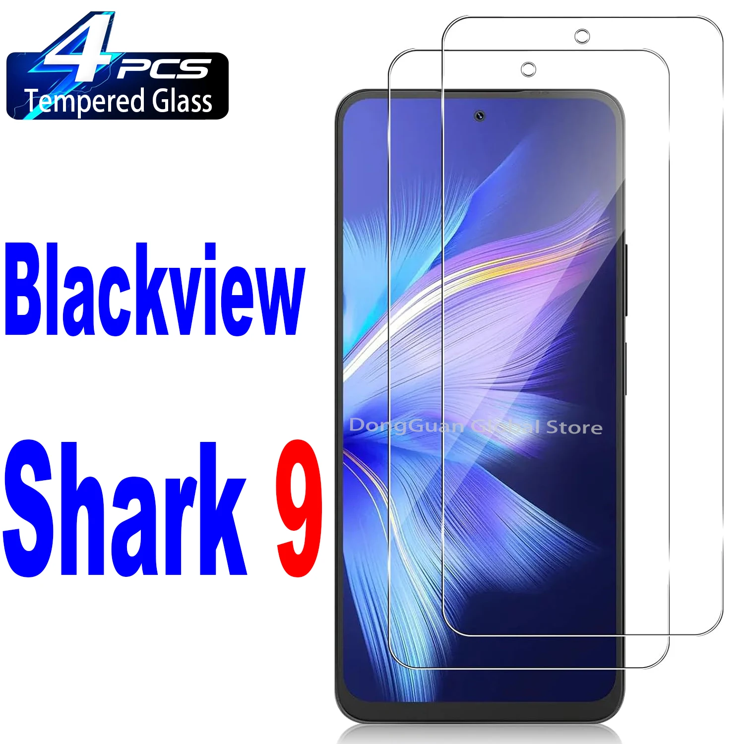 

For Blackview SHARK 9 Tempered Glass Screen Protector Glass Film