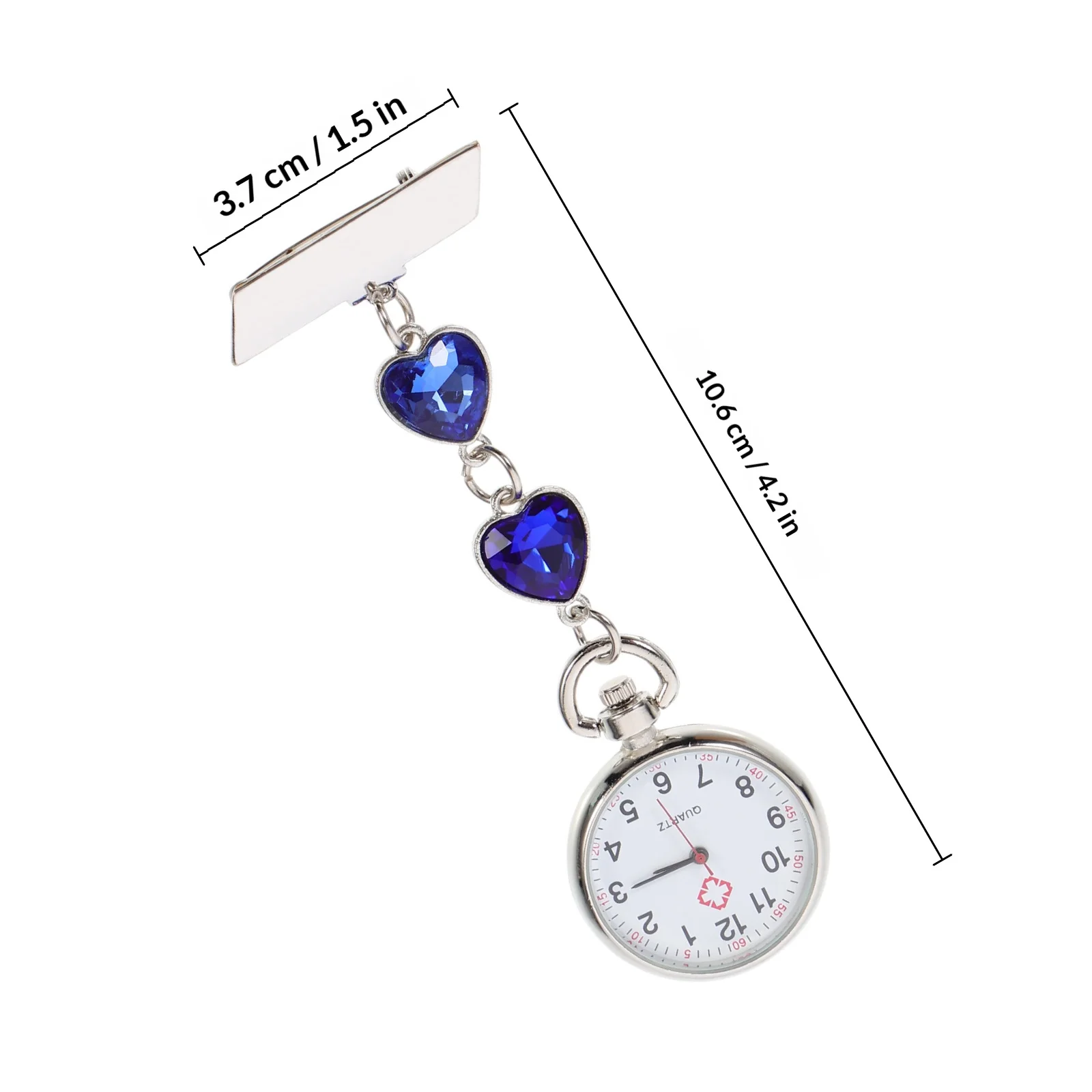 Reloj de Bolsillo para Enfermera, Simple, Práctico, Preciso, con Apariencia Moderna y Diseño Razonable