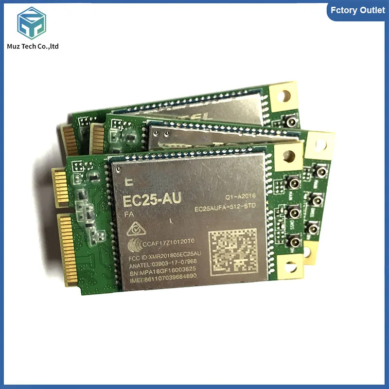 Dropshipping Quectel EC25-AU MINIPCIE LTE CAT4 module EC25AUFA Support GNSS for Latin America/Australia/New Zealand