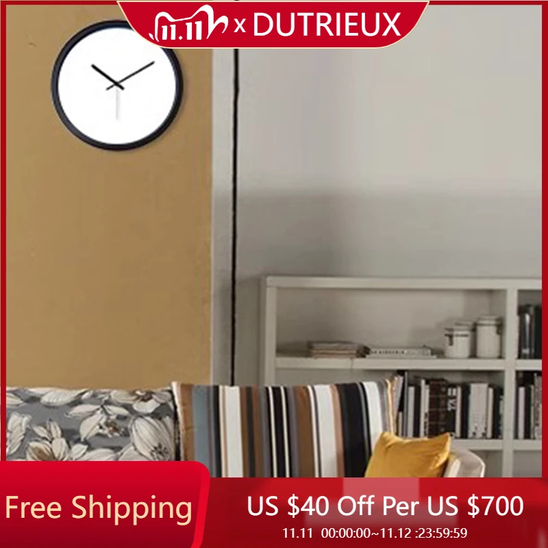 

Living Room Mechanism Wall Watch Vintage Interior Korean Aesthetic Design Wall Clocks Modern Reloj Pared Ornaments Home Decor
