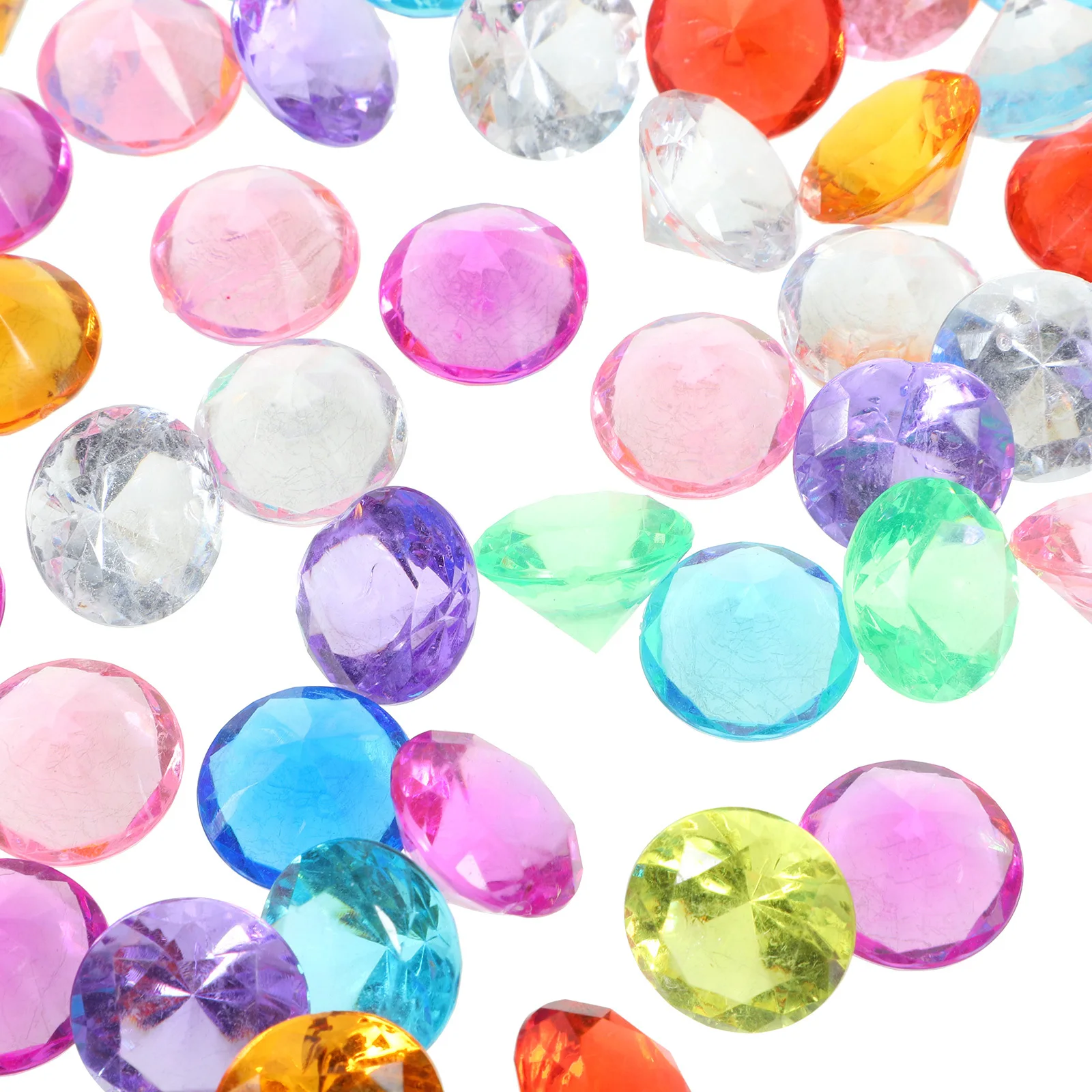 

300Pcs Acrylic Diamond Vase Fillers Shiny Table Scatter for Home Office Party Decor Jewelry Display Craft Gift Box Embellishment