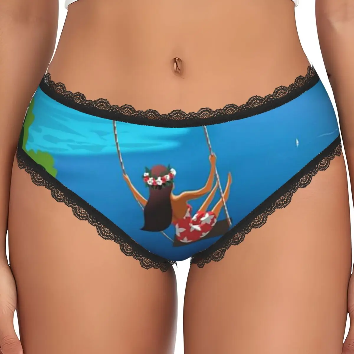 Custom Hinano Tahiti Panties Briefs Women's Comfort Briefs Underwear Breathable Female Underpants