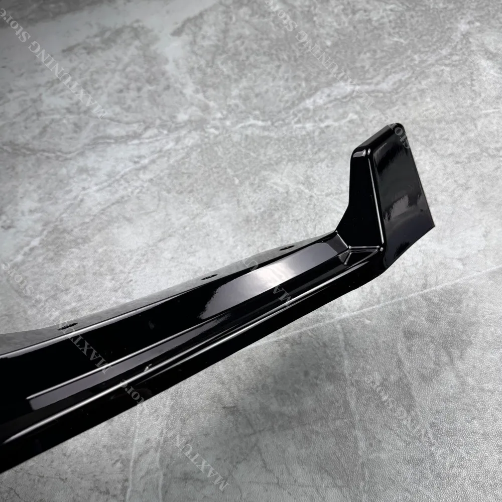 For BMW 3 Series G20 G21 318i 320i 330i M340i M-Sport 2019-2022 Front Bumper Splitter Lip Diffuser Spoiler Protector Gloss Black