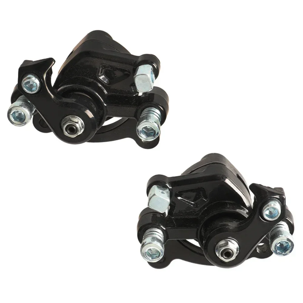 Motorcycle Front/Rear Disc Brake Caliper with Pads For 43cc 47cc 49cc ATV Quad Mini Moto Gas Scooter Bicycle Mountain Bike