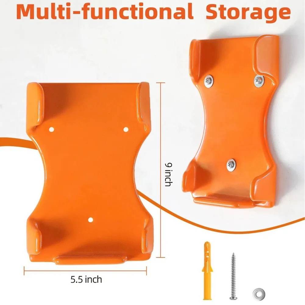 1/2pcs Mounting Bracket For Handheld Blowers Compatible With BG= Series Leaf Blower Holder Wall Rack Storage Solution