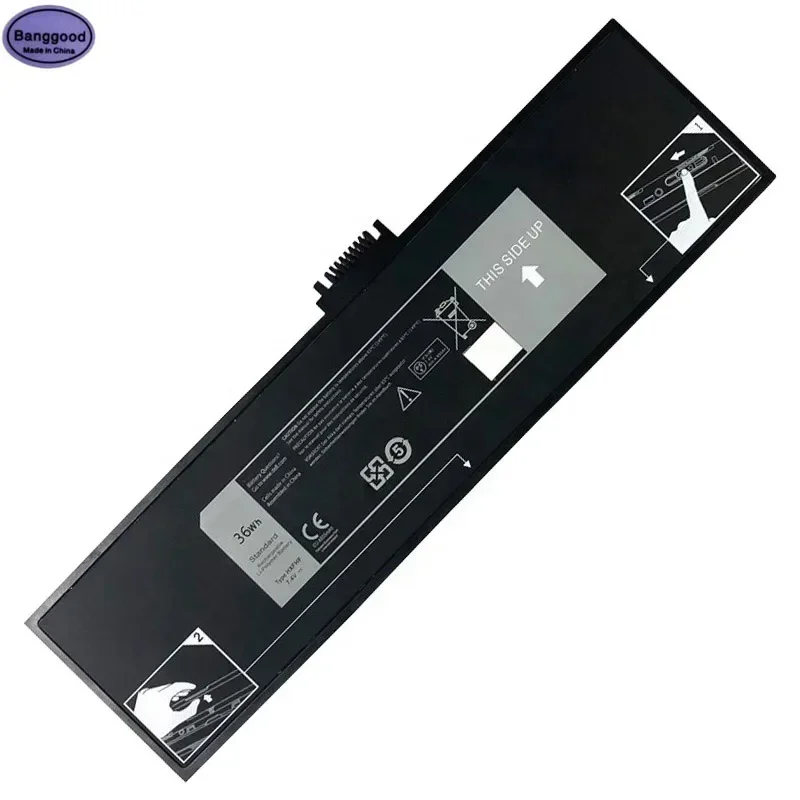 Banggood 7.4V 36WH HXFHF Rechargeable Laptop Battery for Delll Venue 11 Pro 7130 7139 7310 TABLET VJF0X Battery