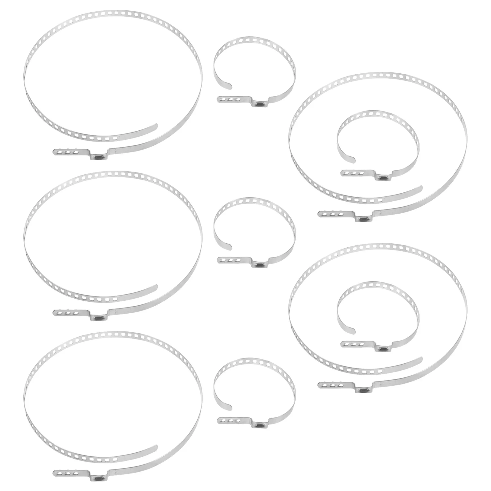 5 أزواج التمهيد المشبك دائم رمح المحور المشبك قابل للتعديل تجعيد عدة لسيارة شاحنة Suv محرك رمح إصلاح الملحقات