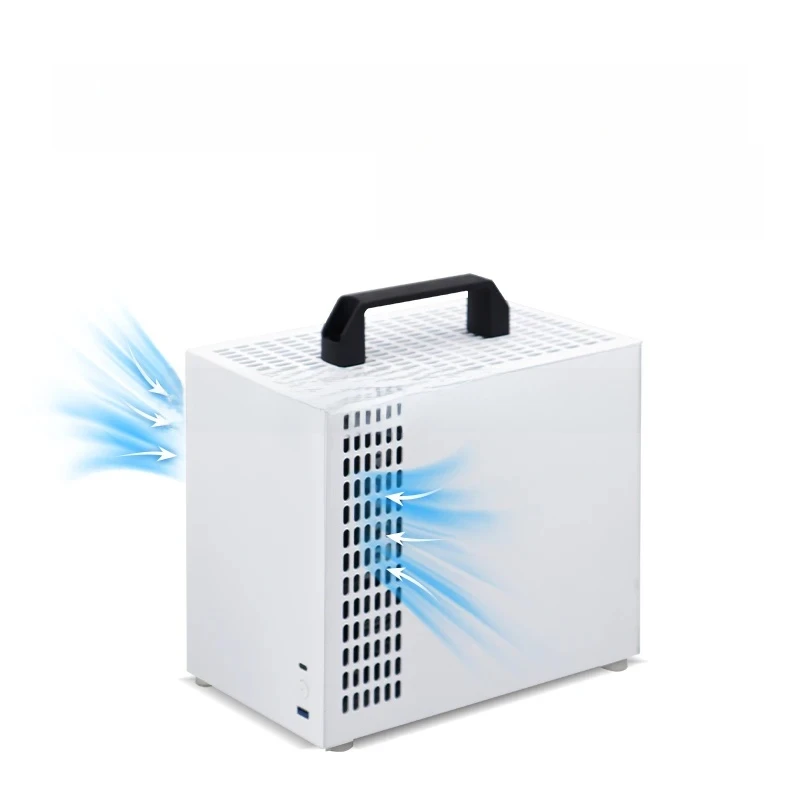 

Портативный настольный компьютер U35 ITX с боковым прозрачным корпусом, небольшой алюминиевый дизайн, блок питания Non-K66 SFX