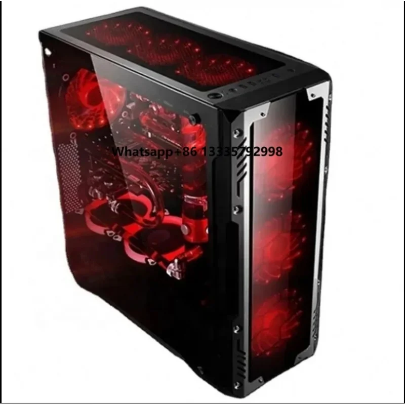 Nuevo y Popular Ordenador de Escritorio para Juegos con Unidad Central de Procesamiento 9 5950X de 3.4GHz, 128G de Memoria DDR4 a 3600mhz, Tarjeta Gráfica GeForce RTX 3070 Ti de 8G, Windows 10 OEM, Formato ATX
