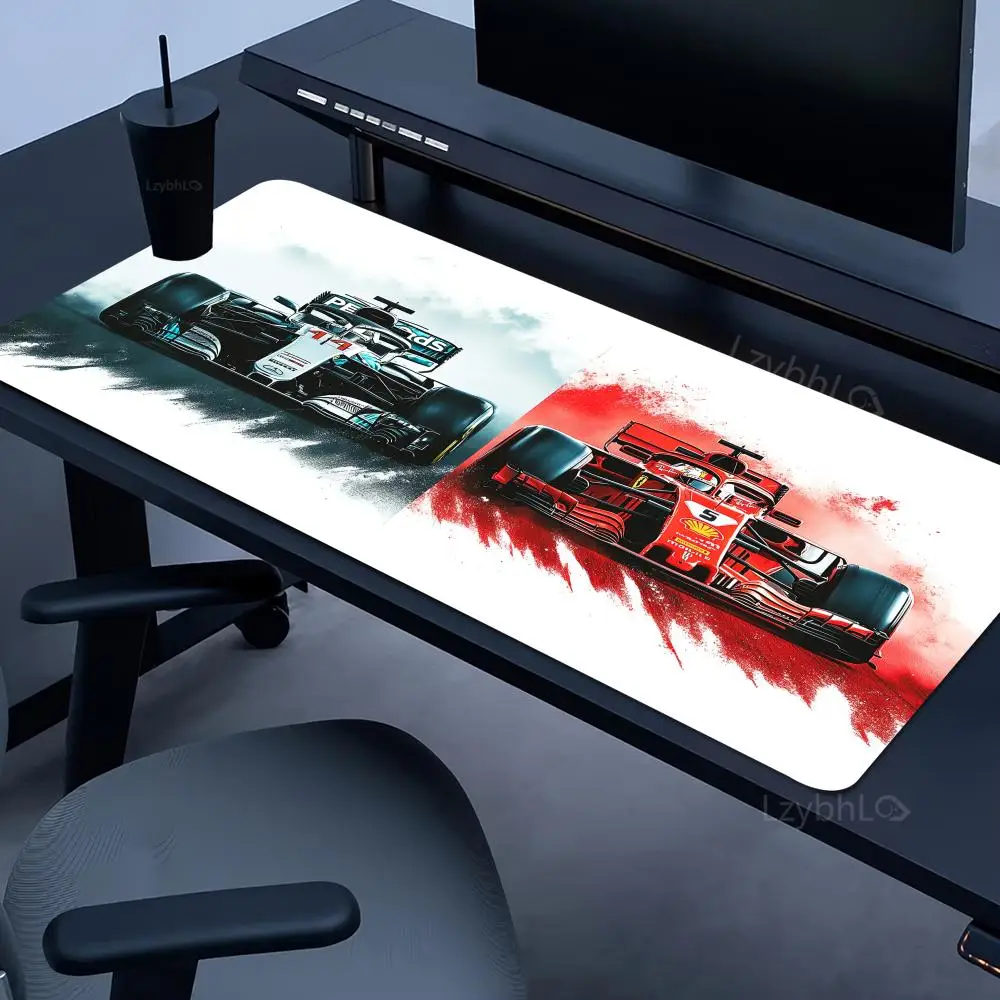 

Коврик для мыши с гоночным дизайном в стиле аниме, большой коврик для компьютерного офиса, игровой настольный коврик XXL, резиновый противоскользящий коврик для игровой клавиатуры, длинные настольные коврики