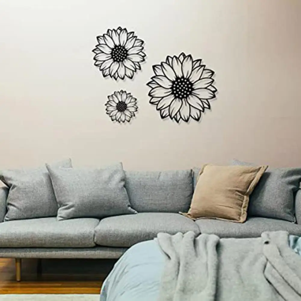 

Metal Sunflower Wall Decoration Room Sunflower Wall Decoration Metal Sunflower Wall Decoration Elegant Iron Art for Bathroom