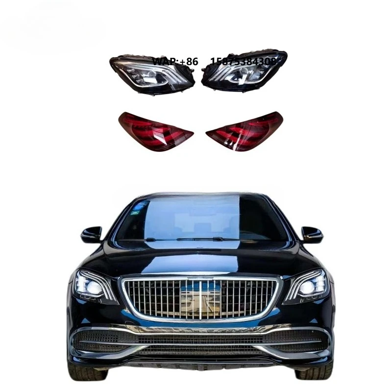 

Wholesale Headlights for W222 2014-2017 Upgrade 2018-2021 W222 S63 S65 MBH Headlights Assembly Taillights