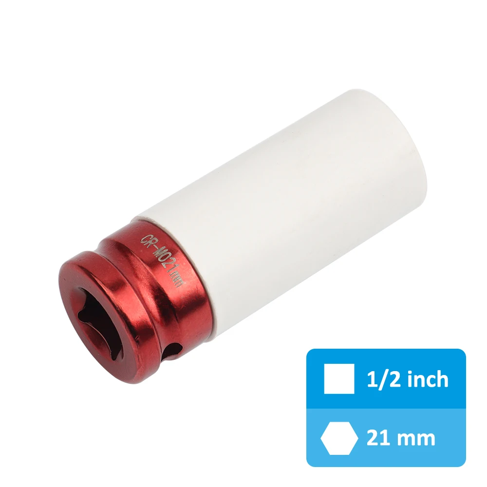 1/2 Inch Square Drive 17 19 21mm Socket Wrench Air Impact Wrench Adapter for Tire Repair
