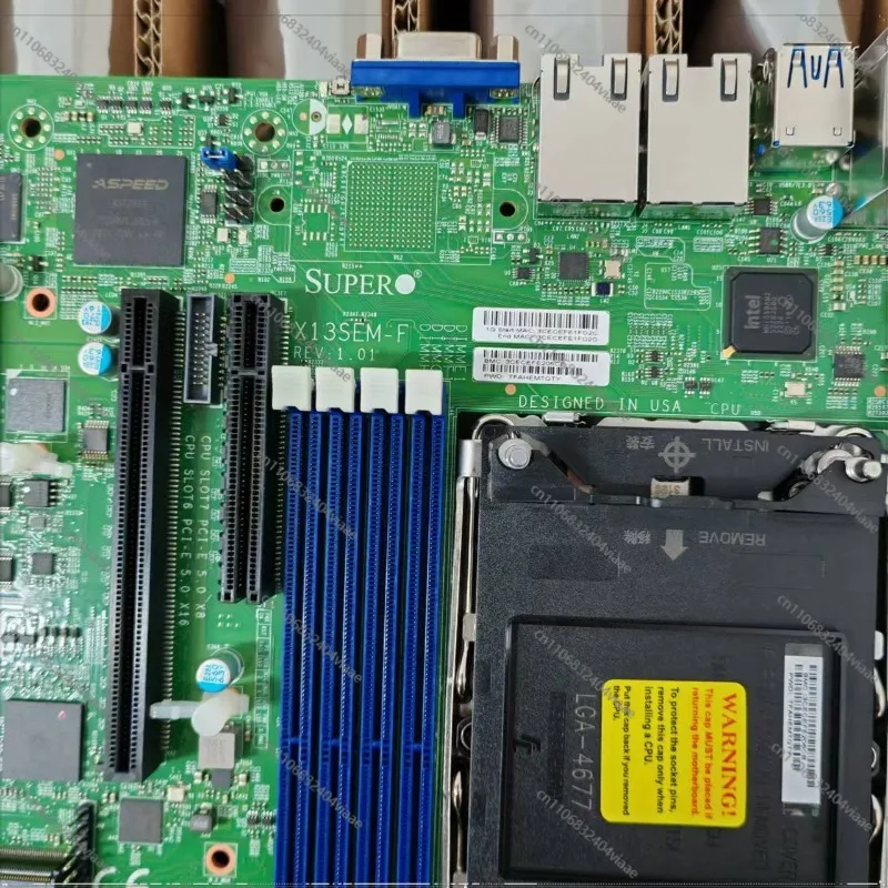 Для основной платы сервера X13SEM-F 5/4th Single XEON MicroATX