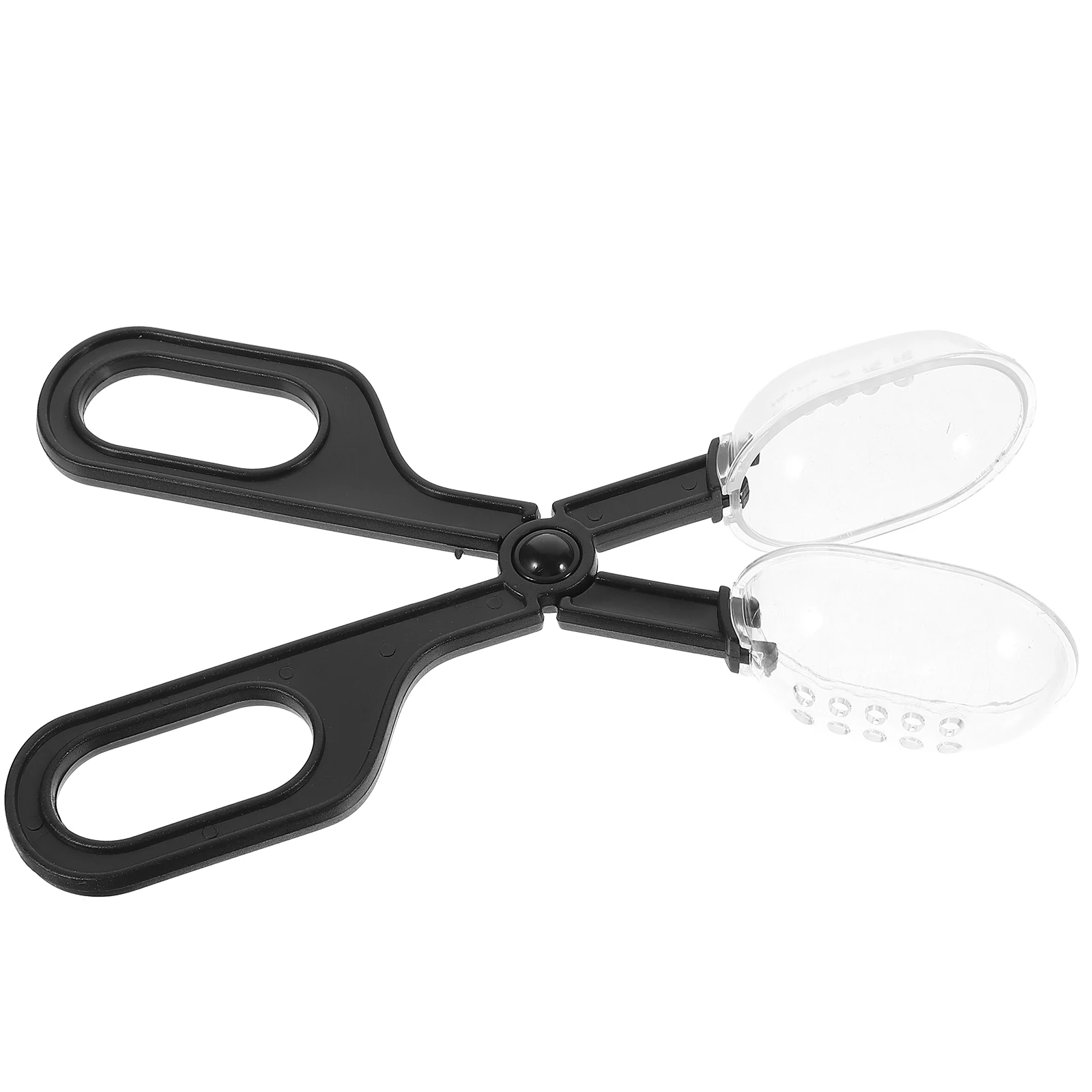 

Terrarium Clip Environmentally Friendly Material Reptile Feeding Tong Insect Clip Grabber Reptile Supplies Black