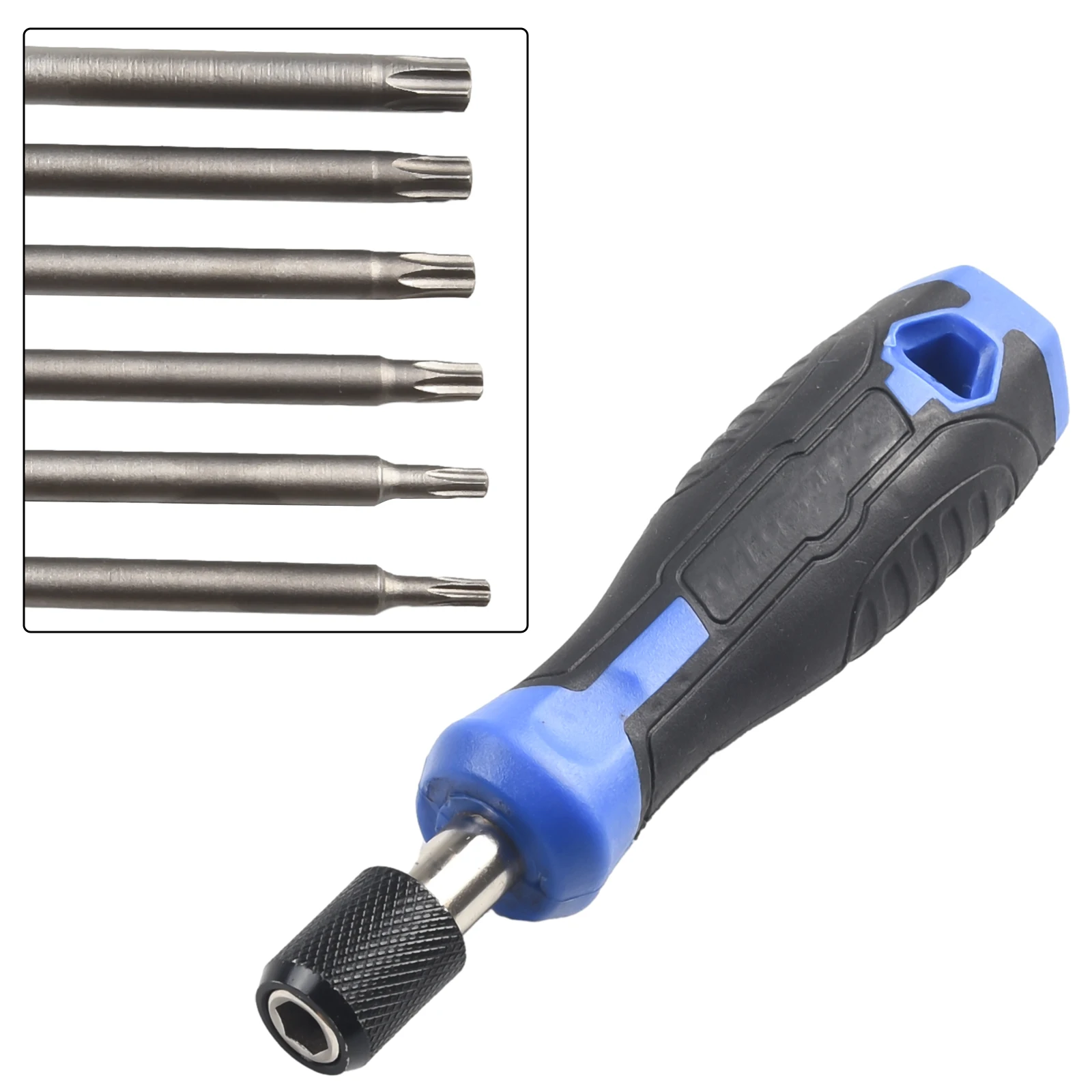 Secure and Reliable, 24PCS Long Screwdriver Bit Set with Quick Release Magnetic Bit Holder Adapter, Chrome Vanadium Steel